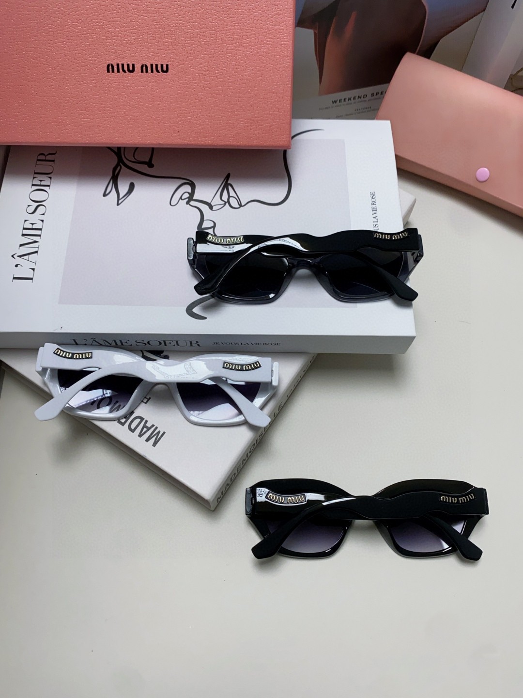 [TOP] Miu Miu Sunglasses - 3 Colors