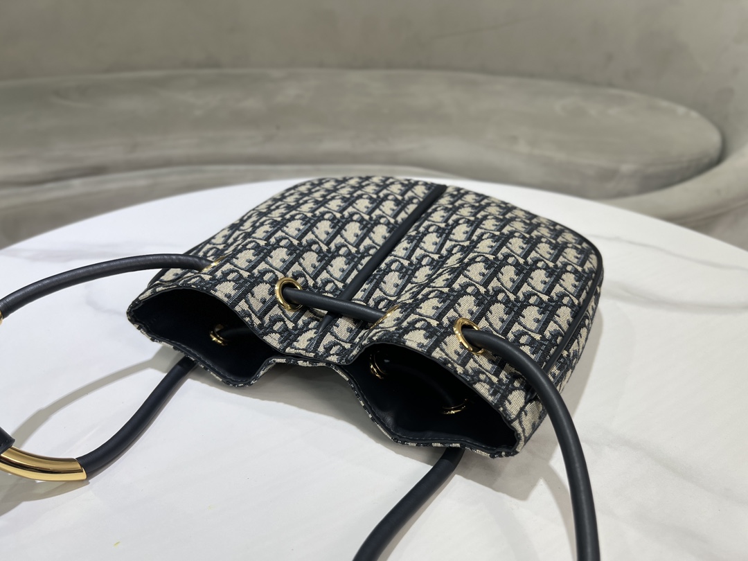 [TOP] Christian Dior Nolita Bag 2 Sizes - Oblique