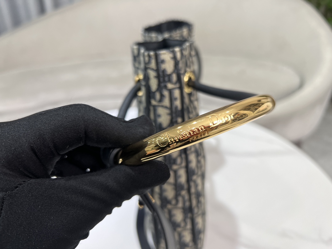 [TOP] Christian Dior Nolita Bag 2 Sizes - Oblique