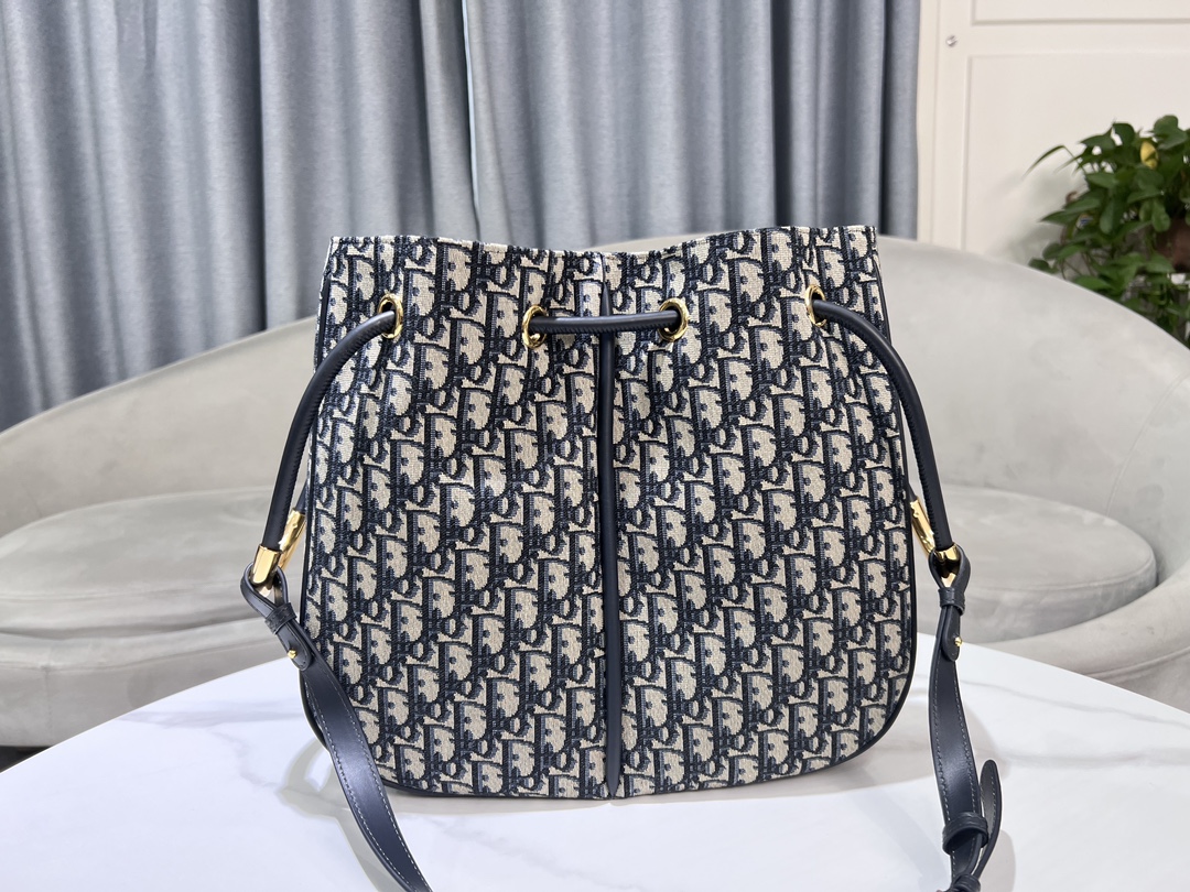 [TOP] Christian Dior Nolita Bag 2 Sizes - Oblique