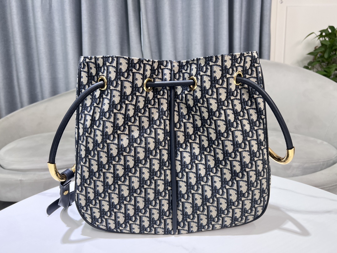 [TOP] Christian Dior Nolita Bag 2 Sizes - Oblique