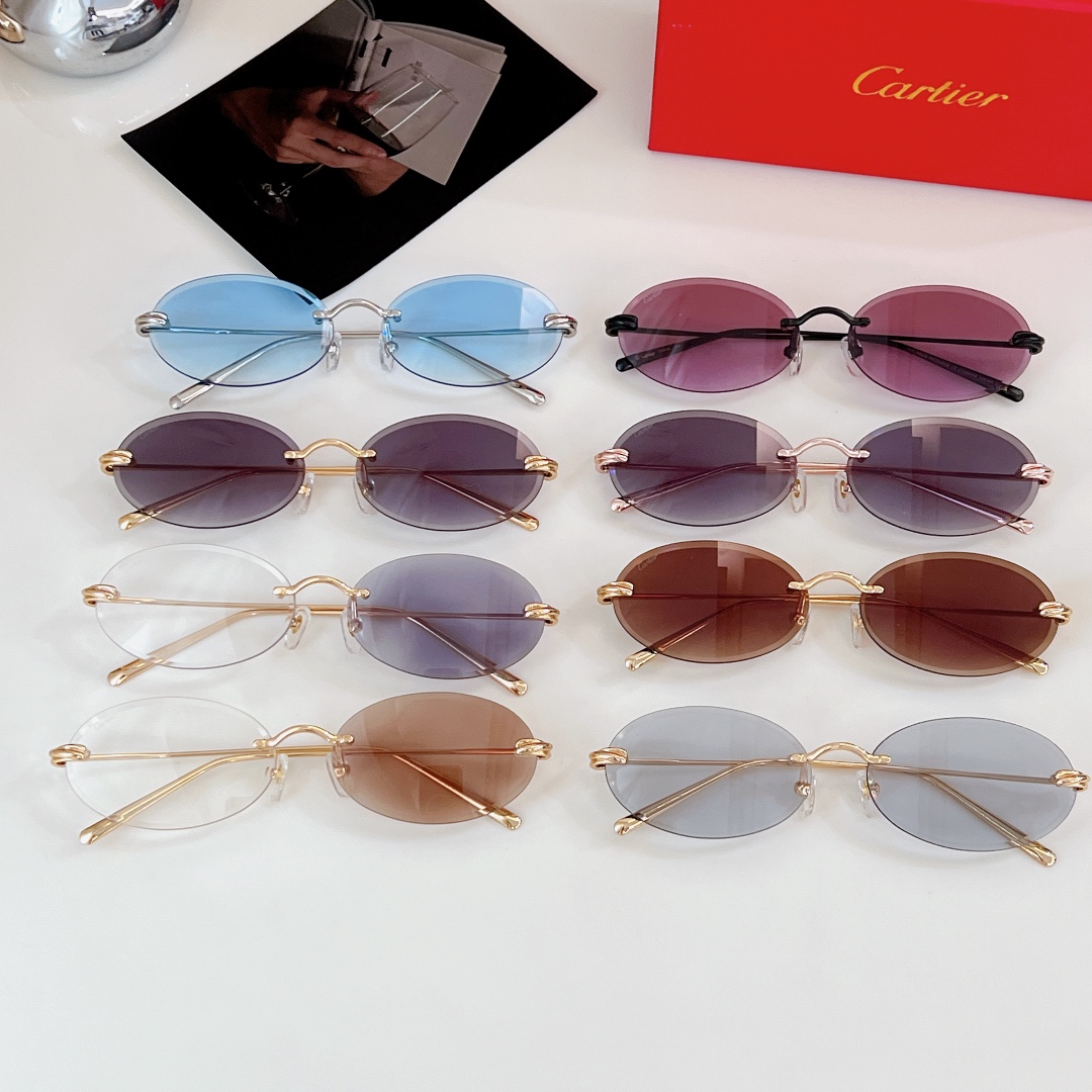 [TOP] Cartier Sunglasses - 8 Color