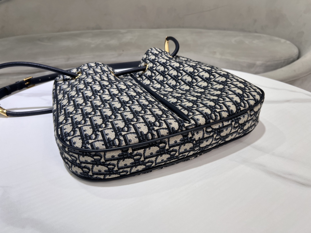 [TOP] Christian Dior Nolita Bag 2 Sizes - Oblique