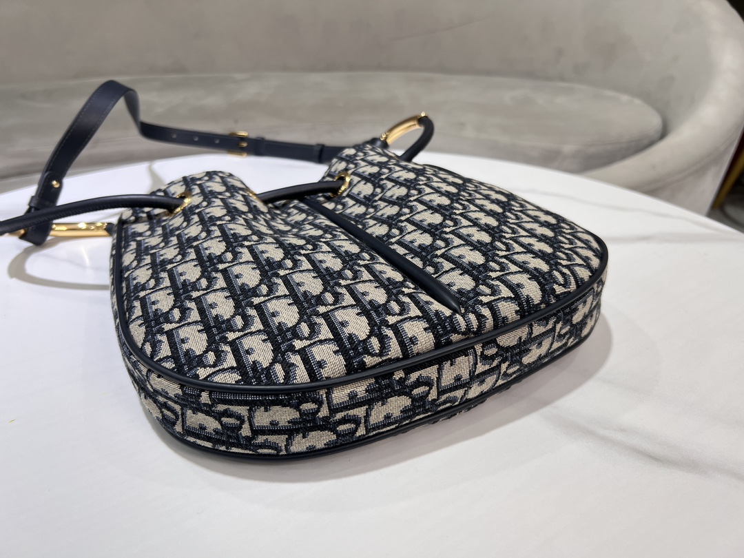 [TOP] Christian Dior Nolita Bag 2 Sizes - Oblique