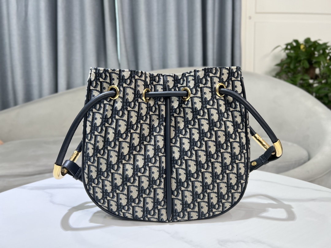 [TOP] Christian Dior Nolita Bag 2 Sizes - Oblique