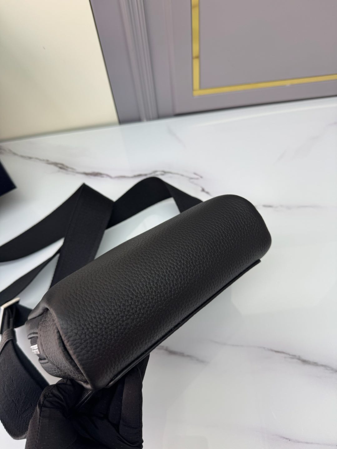 [Top] PRADA Chest Pack Bags 19.5*13.5*6cm - Black