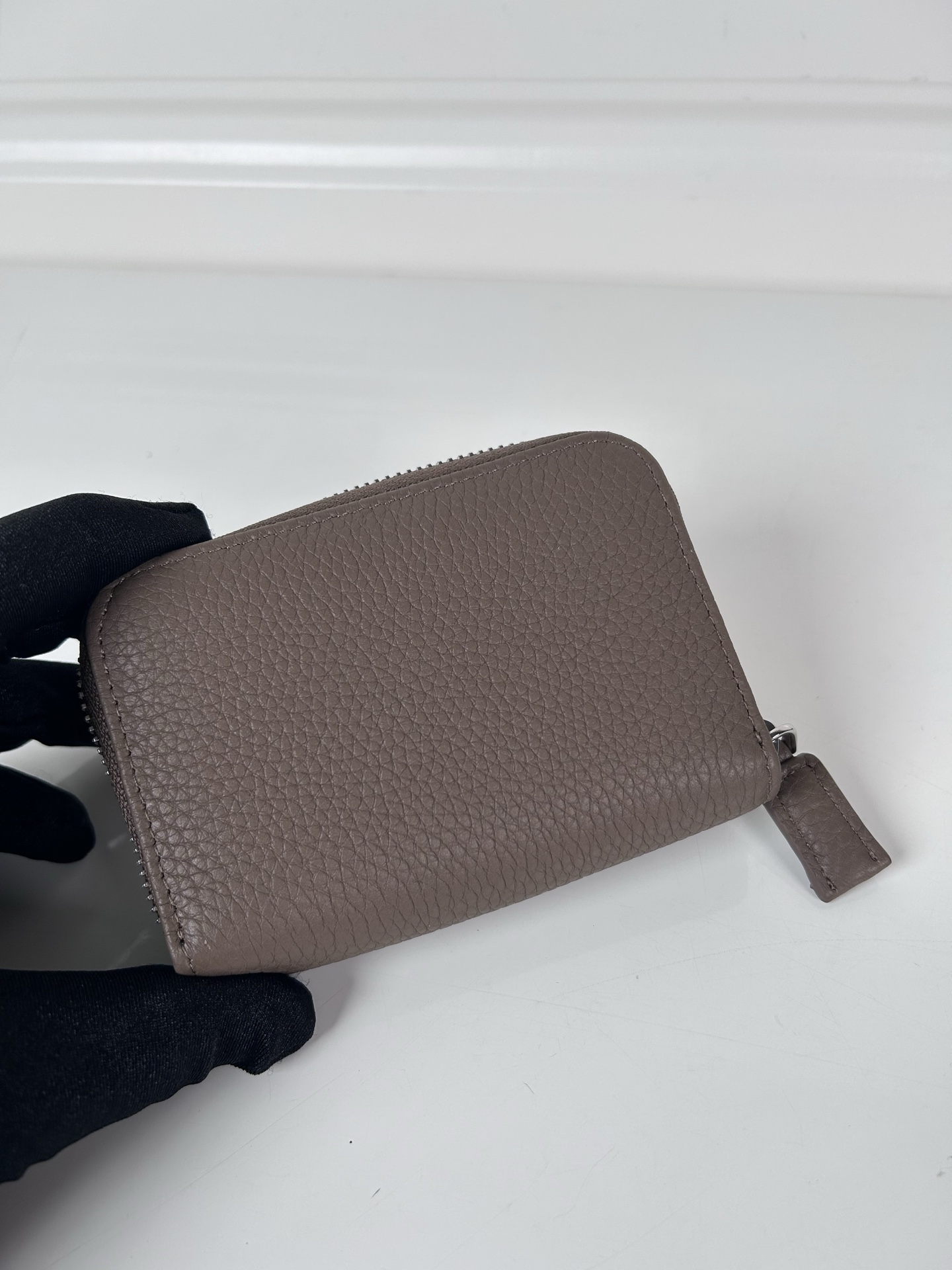 [TOP] PRADA Deerskin Wallet 11×7.5cm - Brown