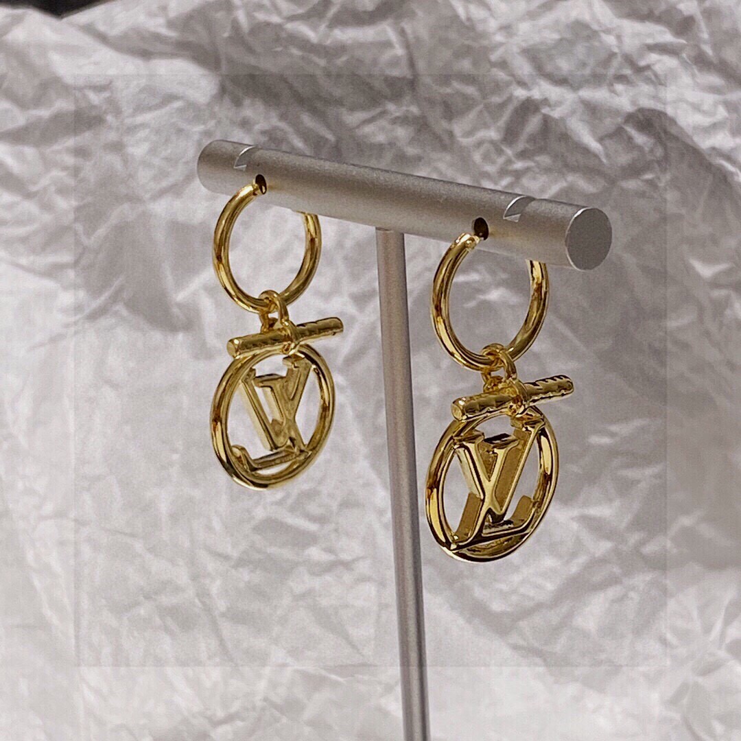 [TOP] Louis Vuitton LV Earrings - 2 Color