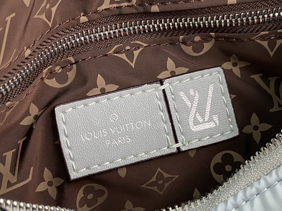 [TOP] Louis Vuitton LV Speedy Bandoulière 25 Bag Econyl/Mini Monogram 25x19x15cm - Light Blue/Dark Blue