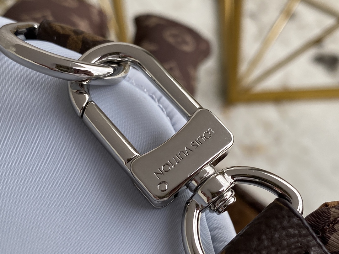 [TOP] Louis Vuitton LV Speedy Bandoulière 25 Bag Econyl/Mini Monogram 25x19x15cm - Light Blue/Dark Blue