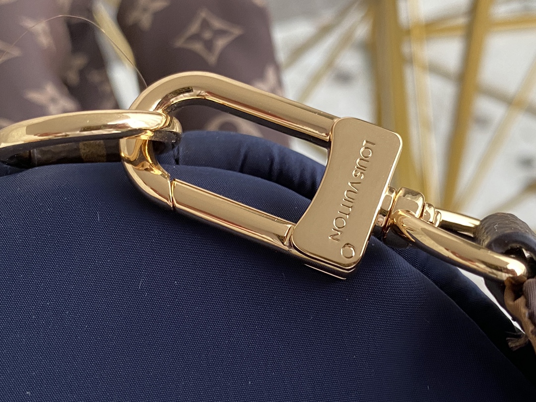 [TOP] Louis Vuitton LV Speedy Bandoulière 25 Bag Econyl/Mini Monogram 25x19x15cm - Light Blue/Dark Blue