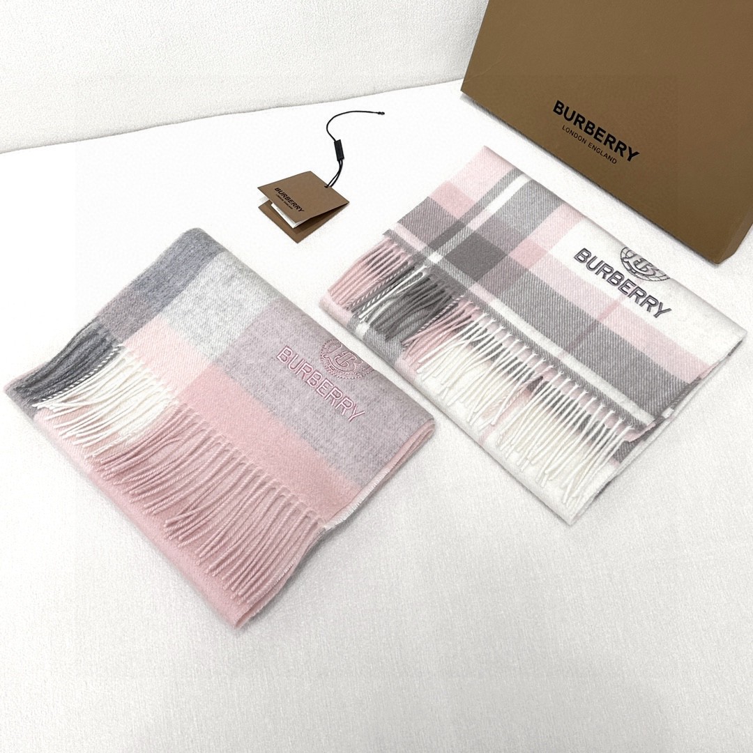 [TOP] BURBERRY Scarf 30x170cm  - 2 Colors
