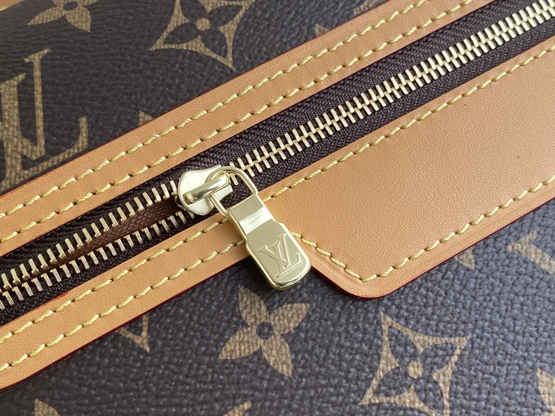 [TOP] Louis Vuitton LV Crossbody Bag 28x18x7cm - Brown