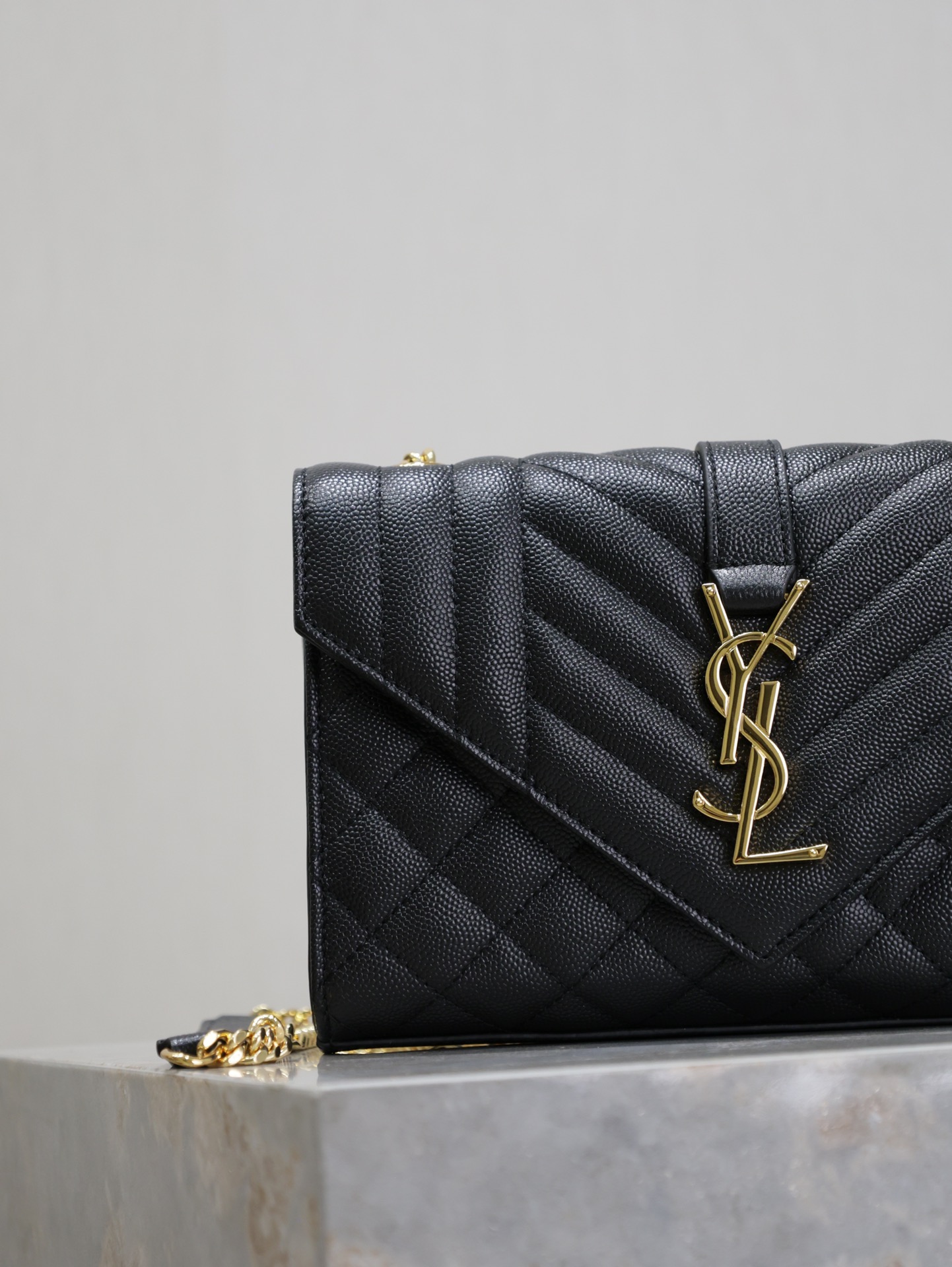 [TOP] Yves Saint Laurent YSL Envelope Bag Collection 21/24/31cm - 10 Color