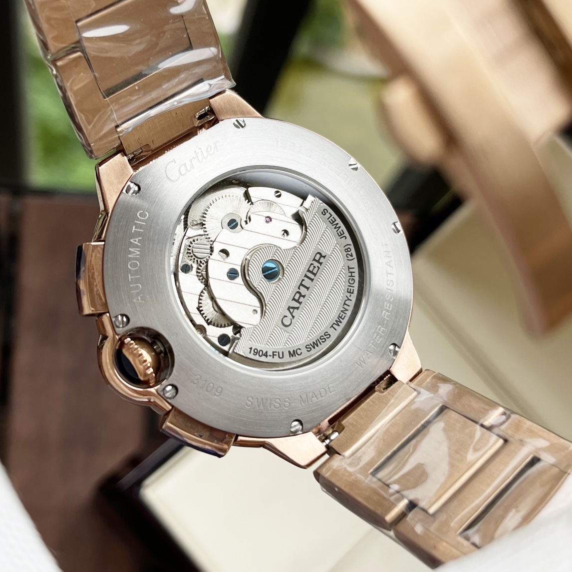 [TOP] Cartier Men's Watch 44x12mm