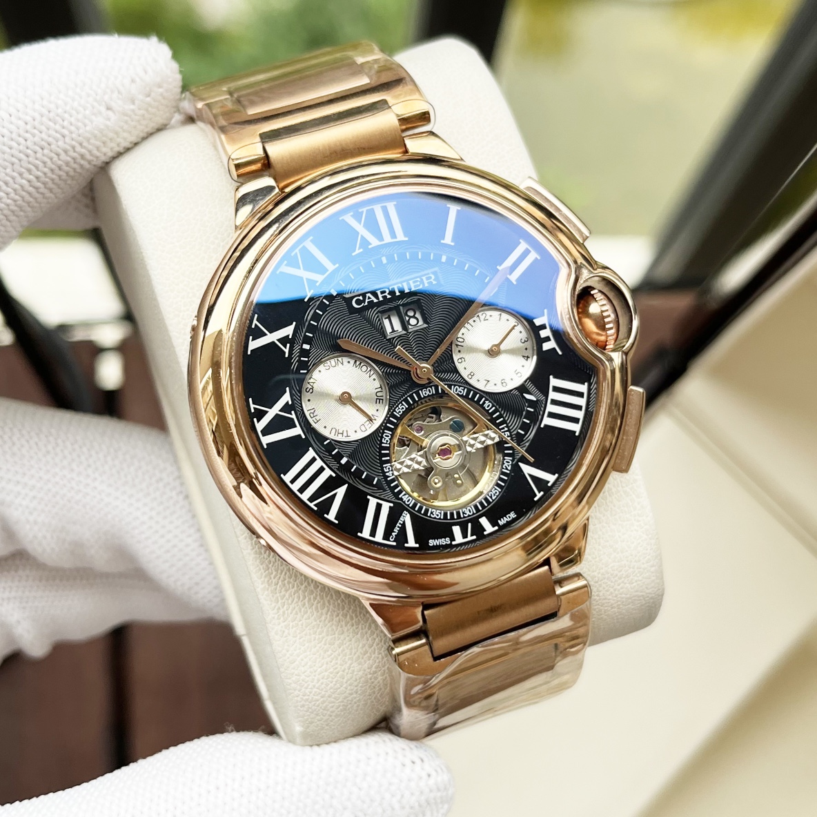 [TOP] Cartier Men's Watch 44x12mm