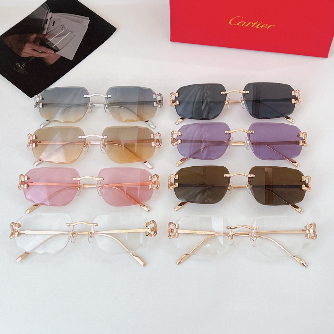 [TOP] Cartier Sunglasses - 8 Color