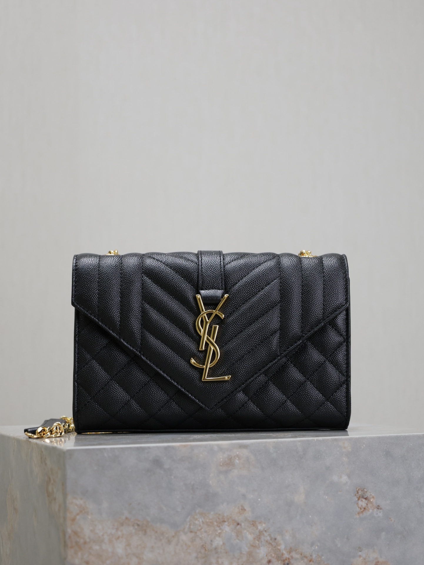 [TOP] Yves Saint Laurent YSL Envelope Bag Collection 21/24/31cm - 10 Color