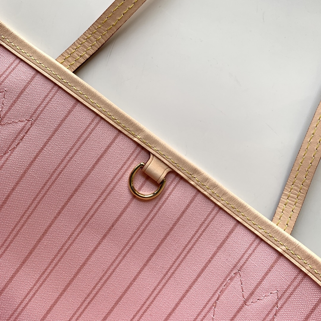 [TOP] Louis Vuitton LV Neverfull Dmier Azur PM - Pink