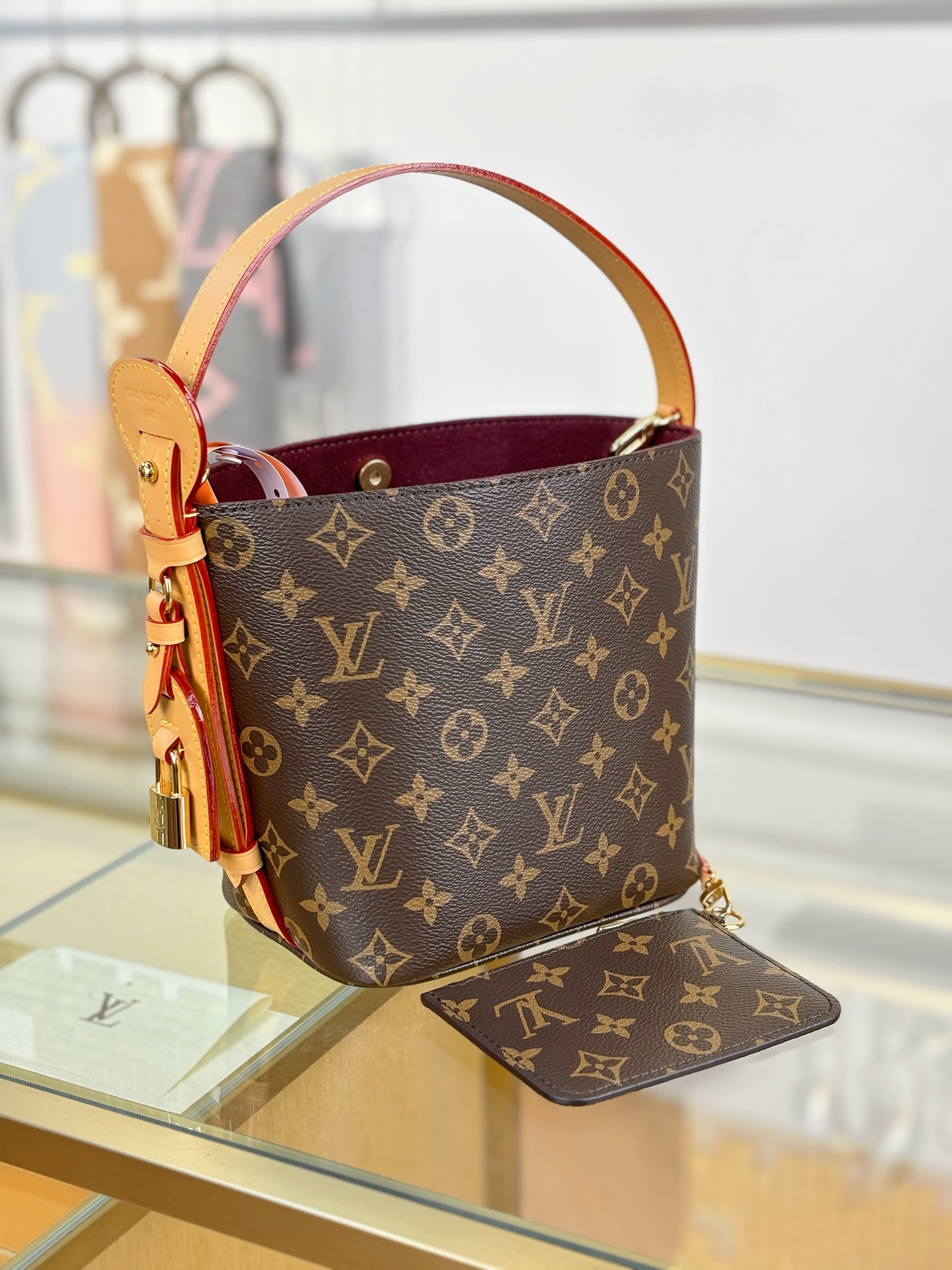 [TOP] Louis Vuitton LV ALL IN BB Bag 16x18x12cm - Monogram