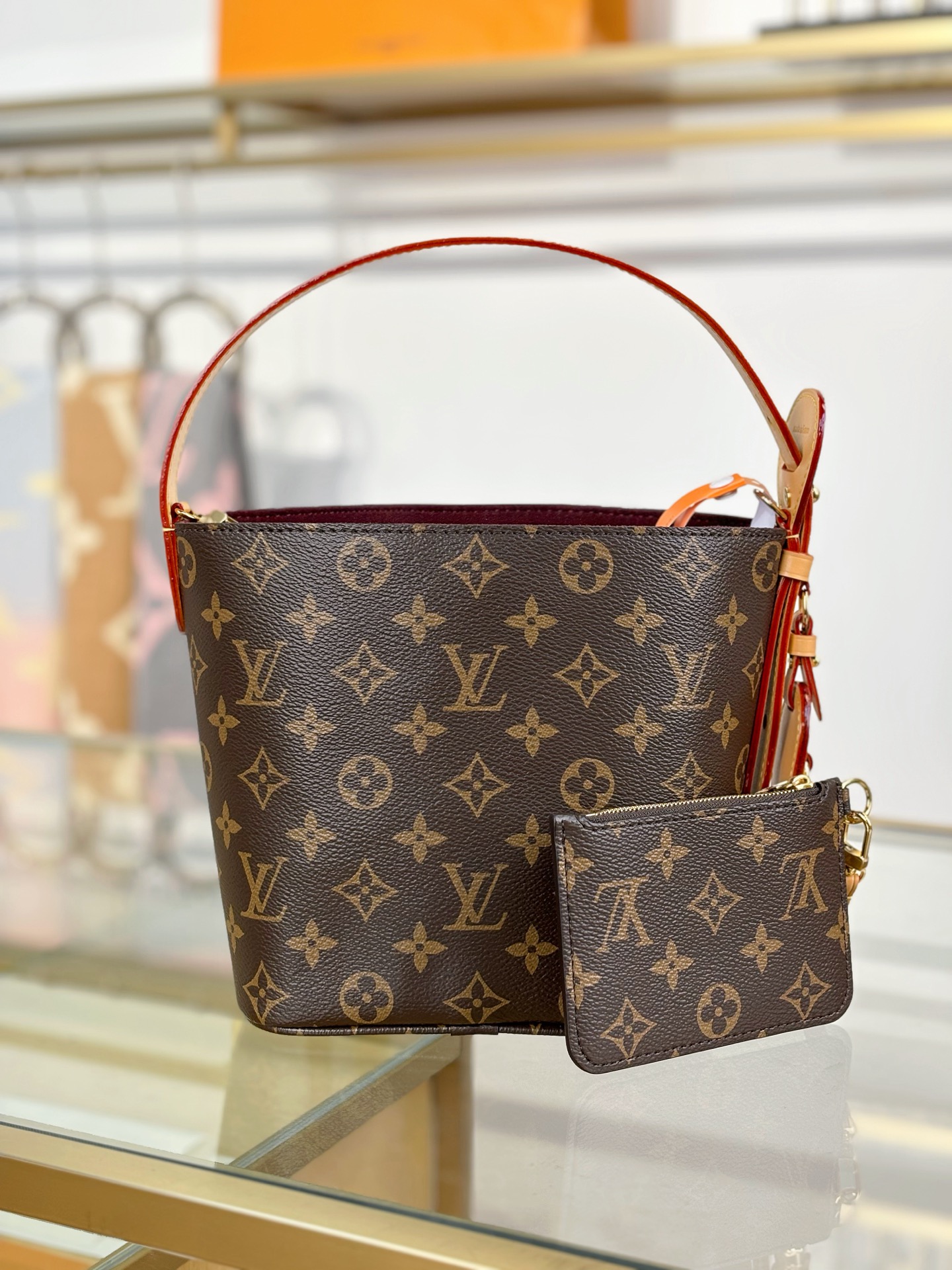 [TOP] Louis Vuitton LV ALL IN BB Bag 16x18x12cm - Monogram