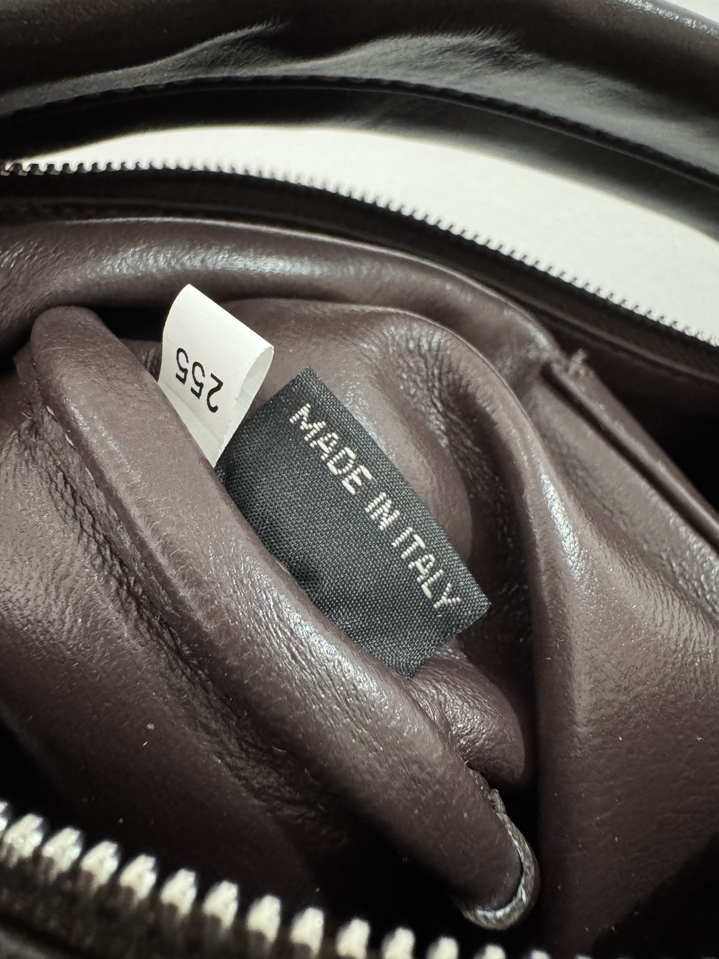 [TOP] PRADA Boston Bag Oil Wax Leather 24x11x11cm - Chocolate