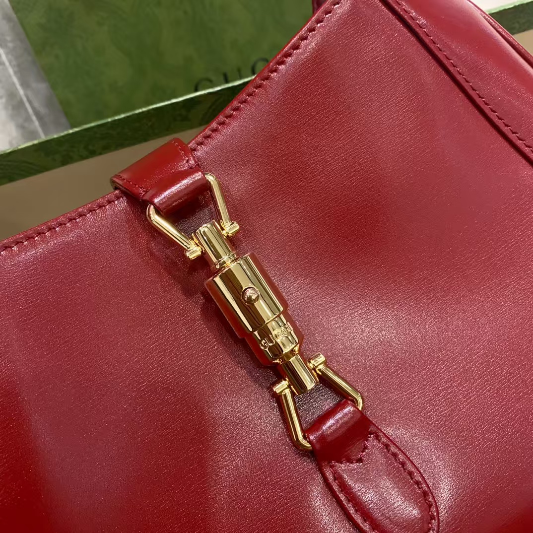 [TOP] GUCCI Jackie 1961 Shoulder Bag Small 27.5x19x4cm - Red