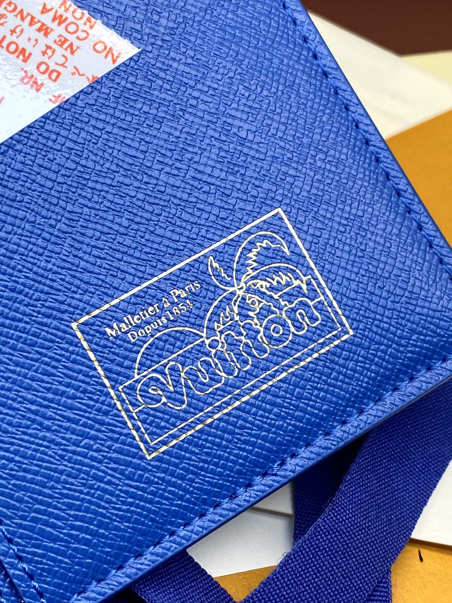 [TOP] Louis Vuitton LV Monogram Eclipse Wallet 19X10cm - Blue