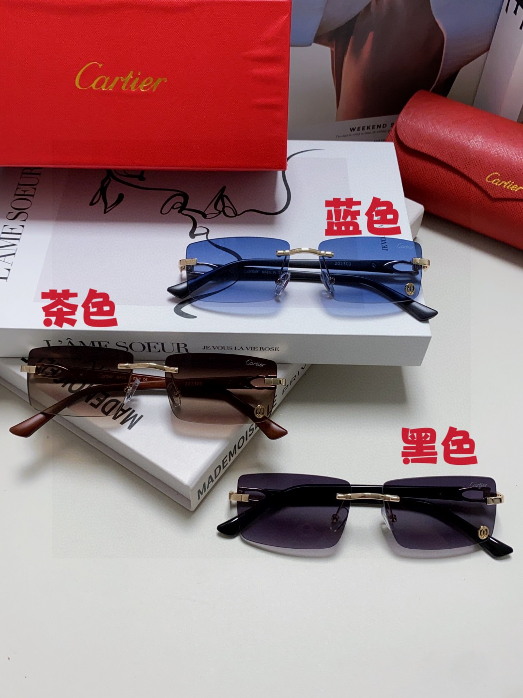 [TOP] Cartier Sunglasses - 3 Color