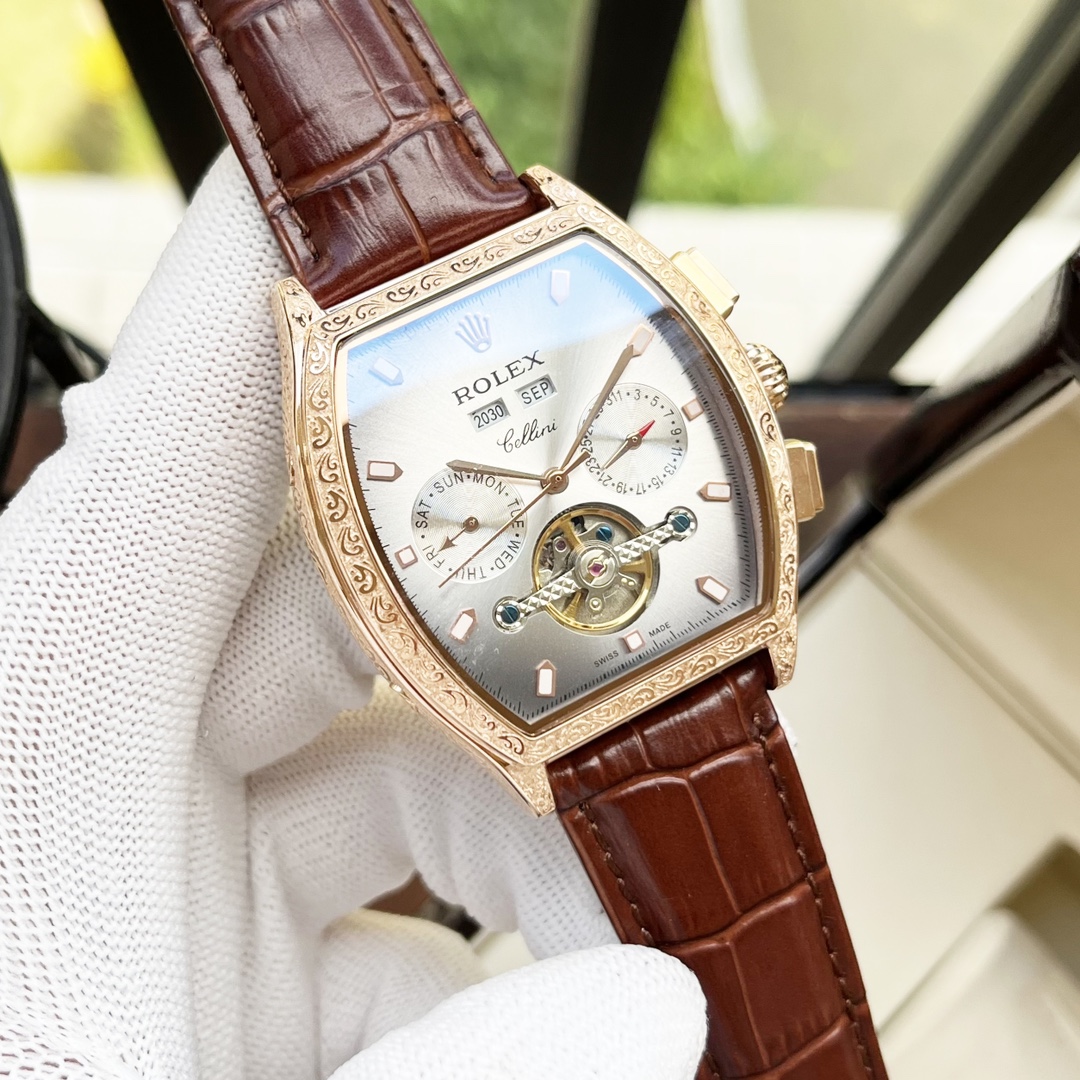 [TOP] ROLEX Men's Watch 42x12mm - 5 Colors