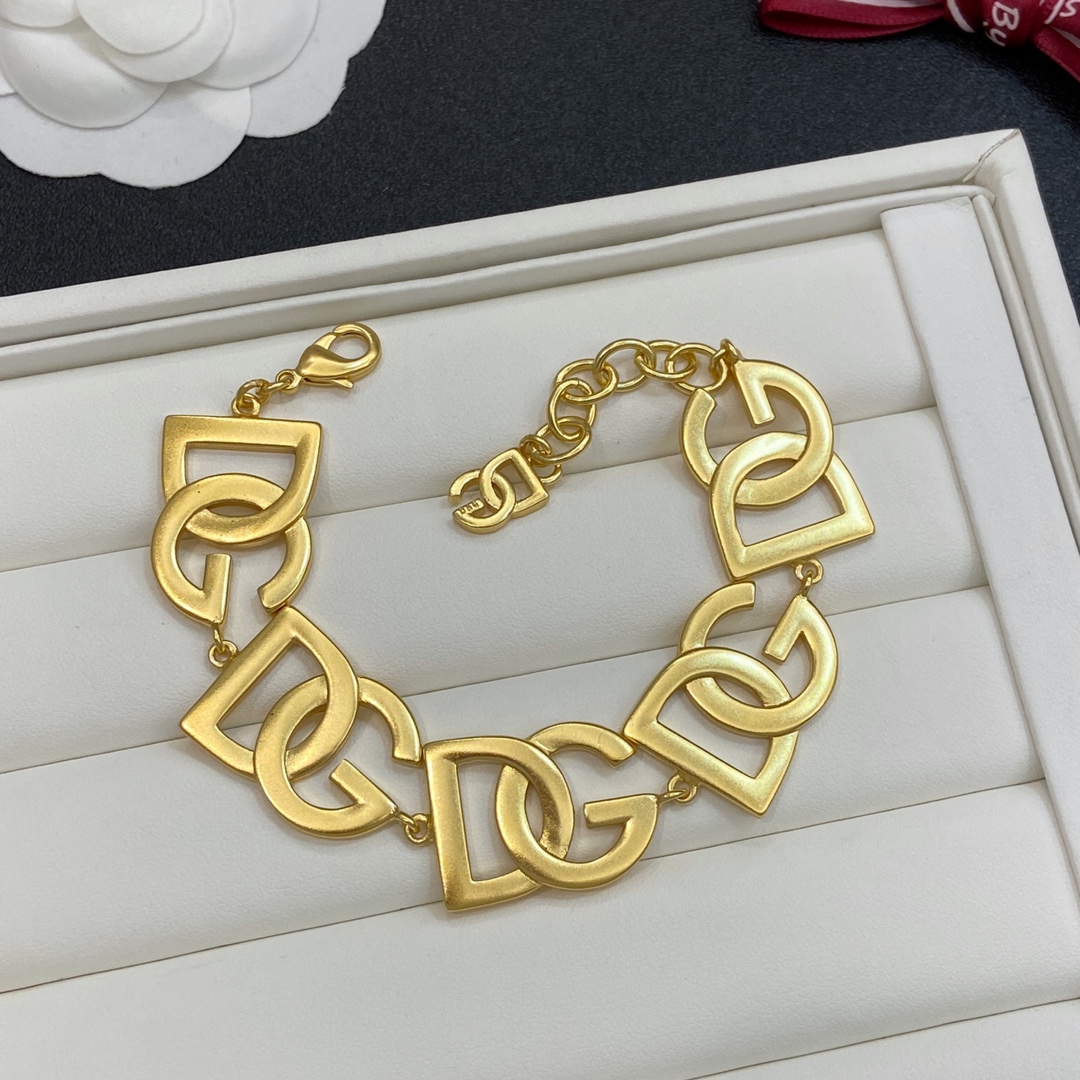 [TOP] Dolce & Gabbana D&G Bracelet - Gold