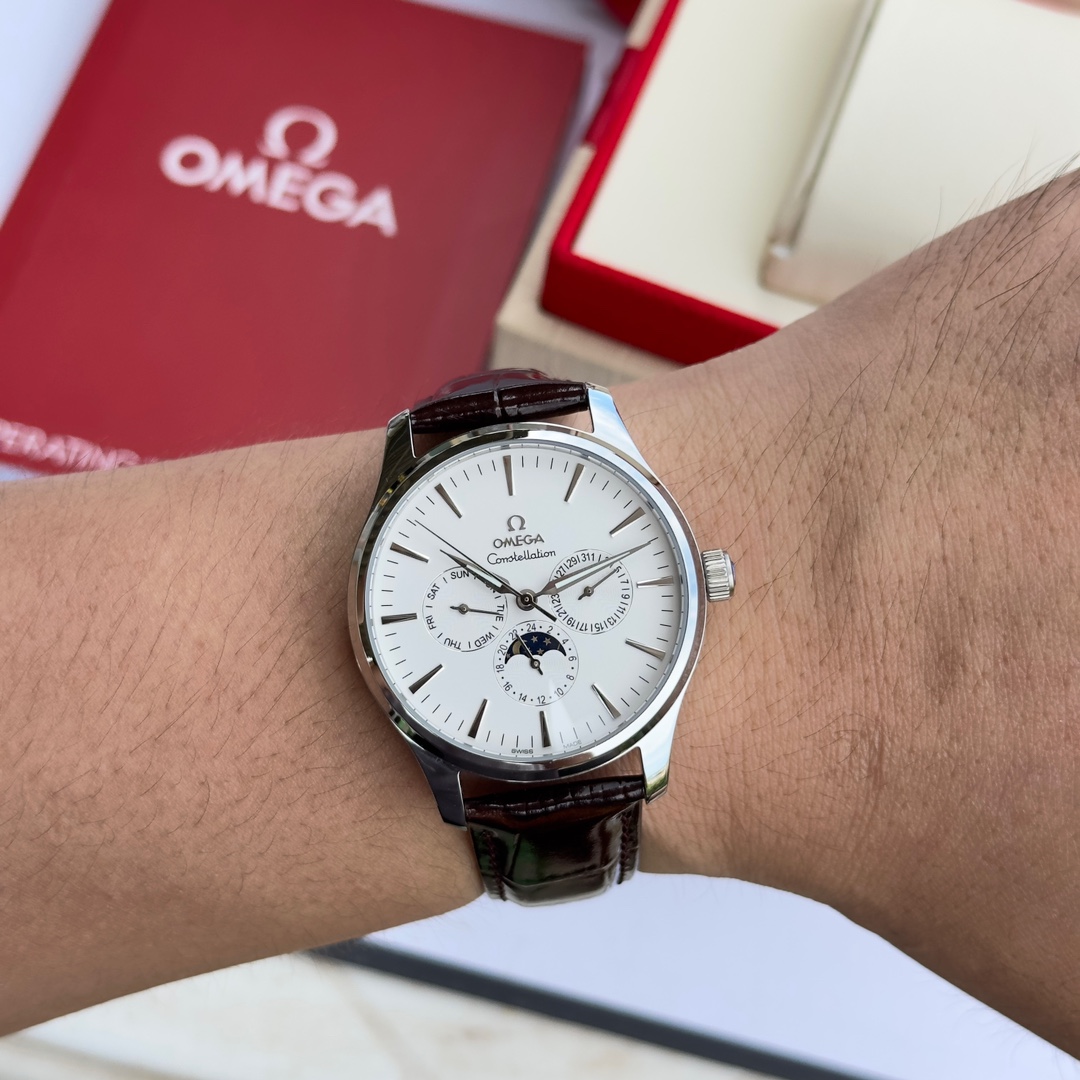 [TOP] OMEGA Men's Watch 40x12mm - 2 Colors