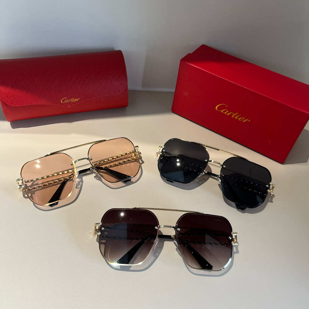 [TOP] Cartier Sunglasses - 3 Color