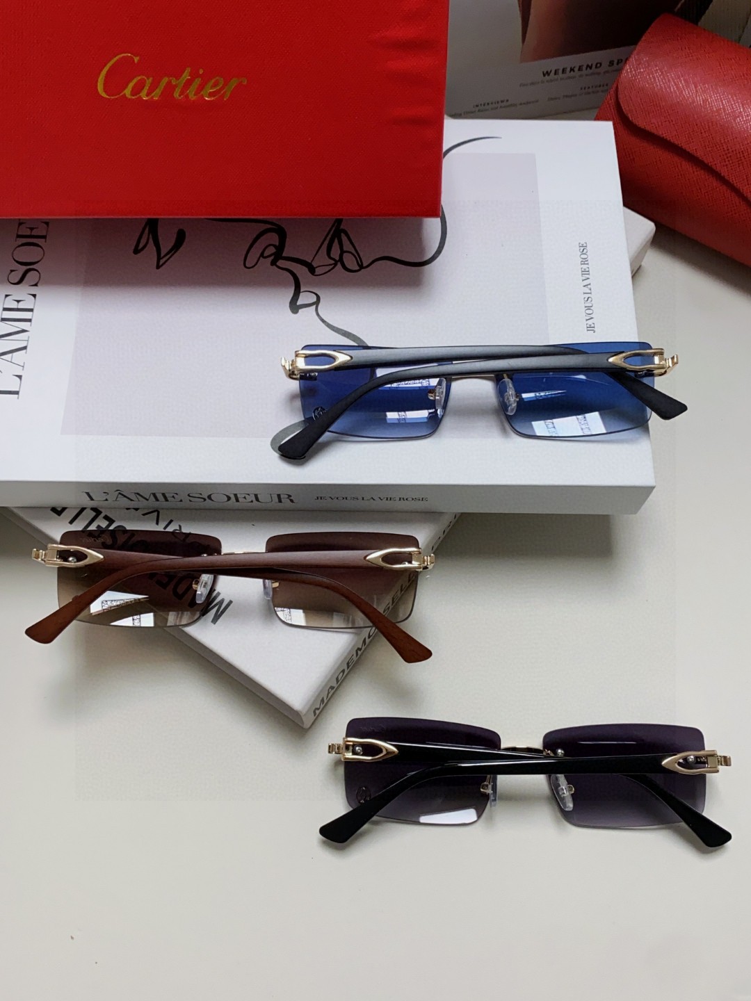 [TOP] Cartier Sunglasses - 3 Color