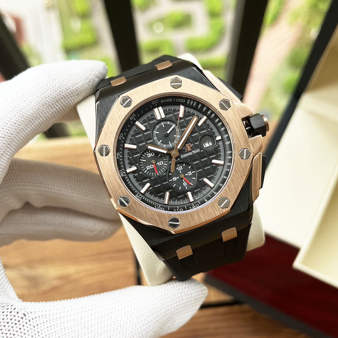 [TOP] Audemars Piguet Men's Watch 44MM - 4 Color