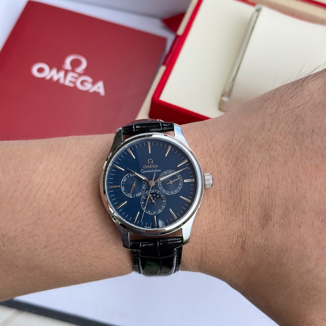 [TOP] OMEGA Men's Watch 40x12mm - 2 Colors