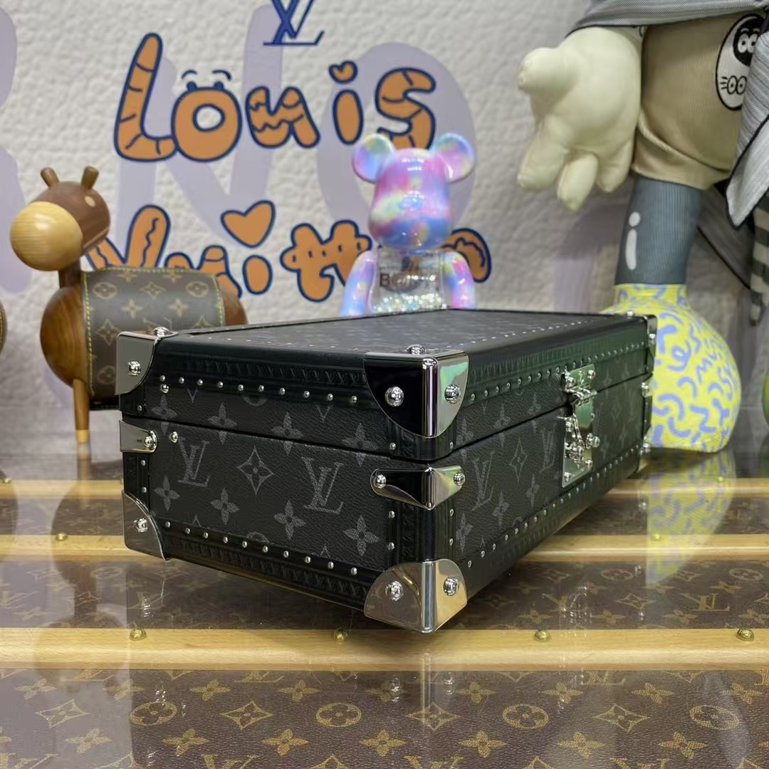 [TOP] Louis Vuitton LV Watch Box - Black