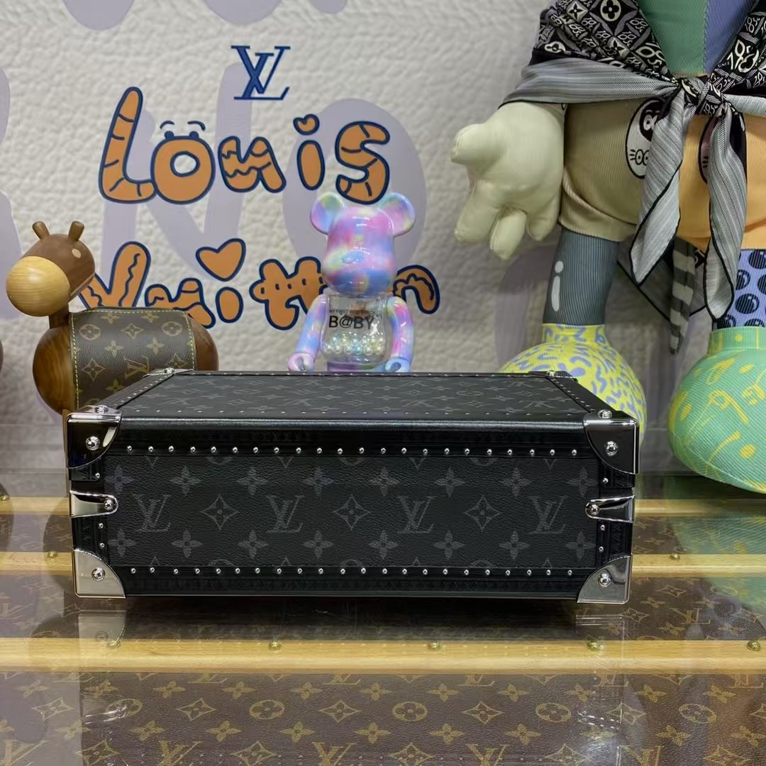 [TOP] Louis Vuitton LV Watch Box - Black