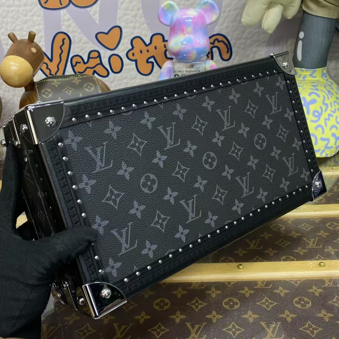 [TOP] Louis Vuitton LV Watch Box - Black