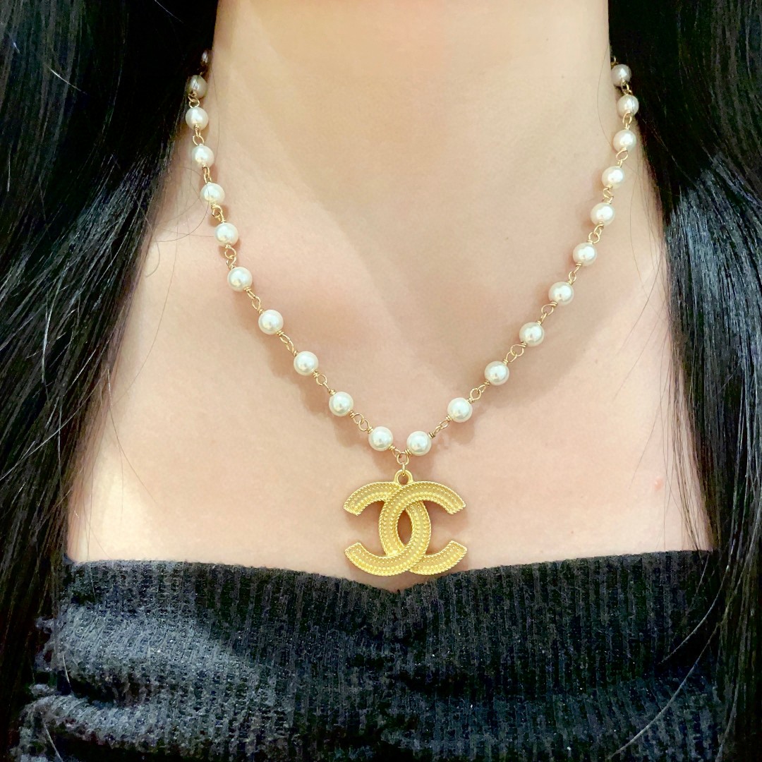 [TOP] CHANEL Necklace - Gold