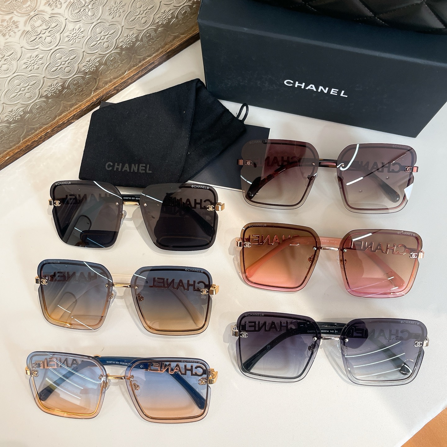 [TOP] CHANEL Sunglasses - 6 Colors