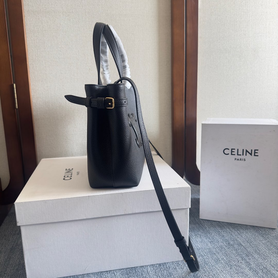 [TOP] CELINE CABAS ANAIS CUIR TRIOMPHE Bag 20.5 x 9 x 19 CM - 4 Colour