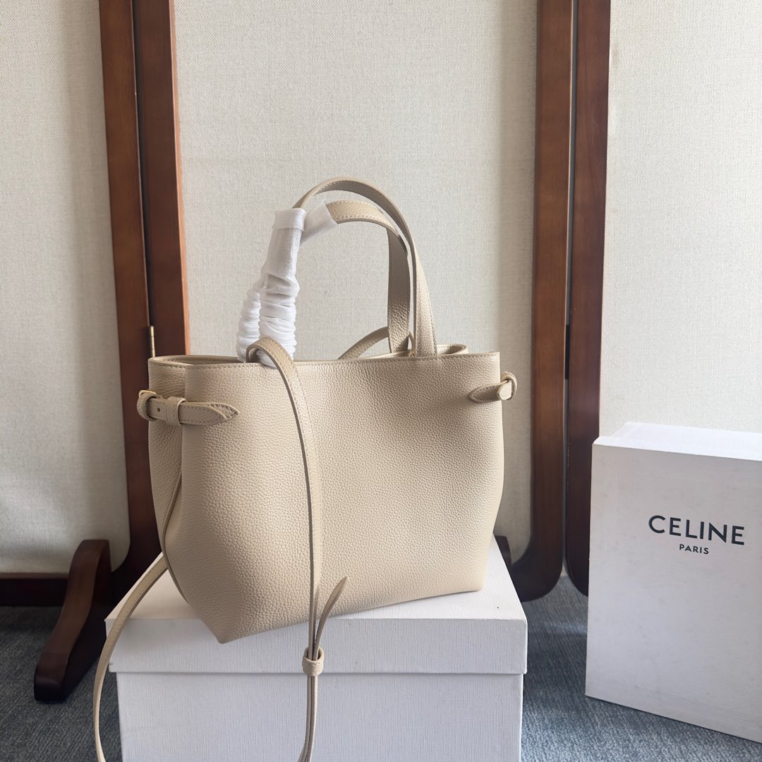 [TOP] CELINE CABAS ANAIS CUIR TRIOMPHE Bag 20.5 x 9 x 19 CM - 4 Colour