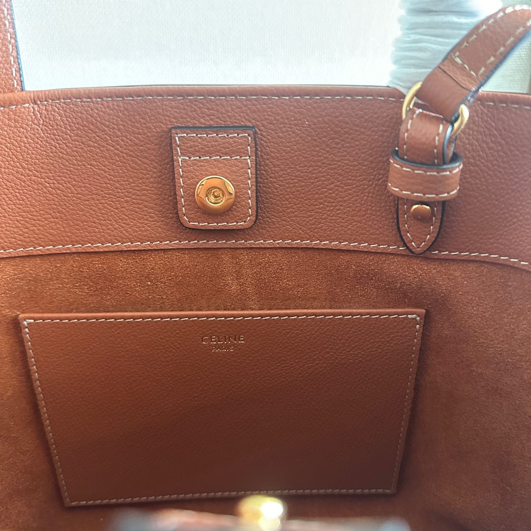 [TOP] CELINE CABAS ANAIS CUIR TRIOMPHE Bag 20.5 x 9 x 19 CM - 4 Colour