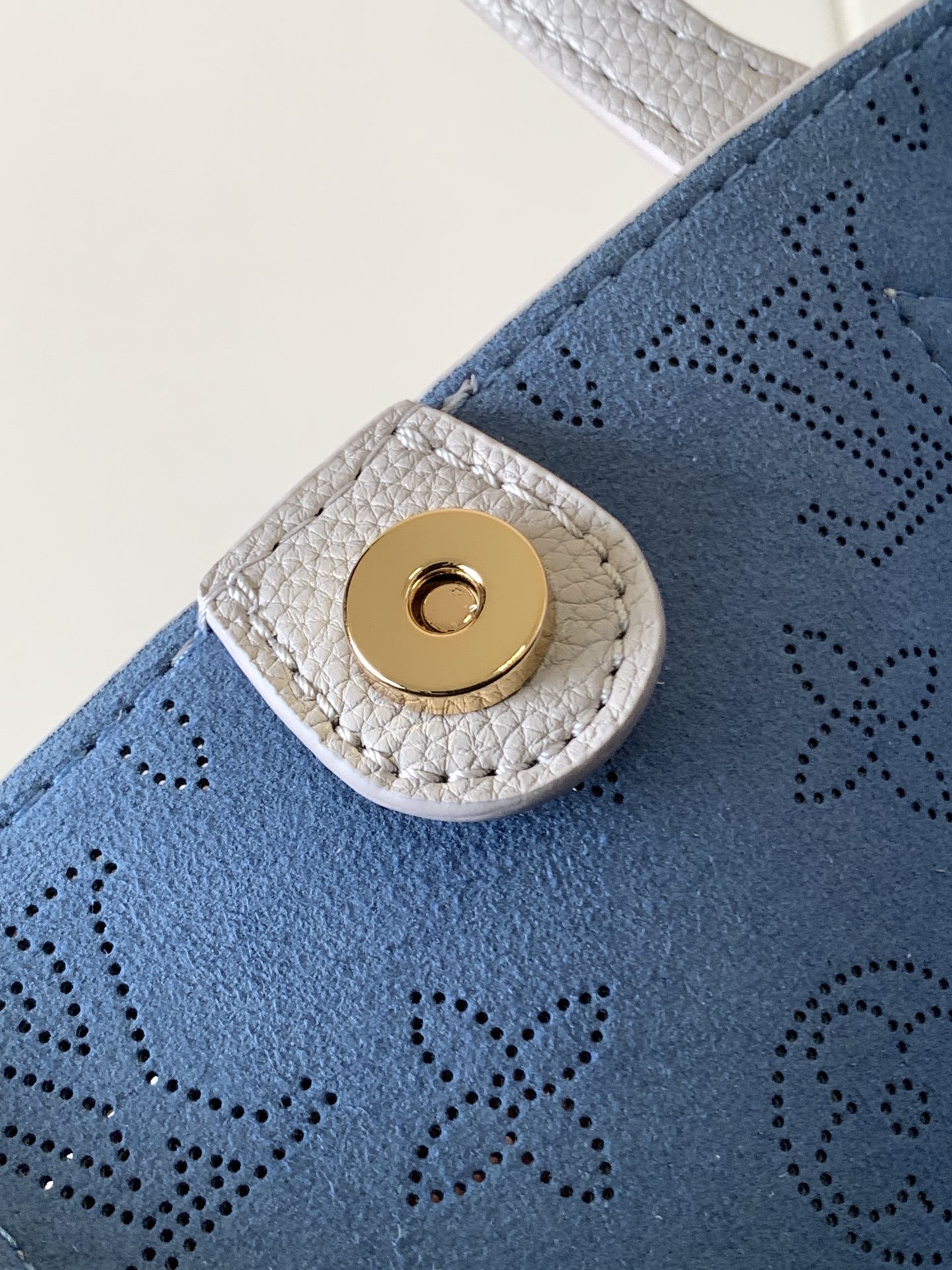 [TOP] Louis Vuitton LV Blossom Tote Bag 22x14x16cm/30x28x16cm - Light Blue