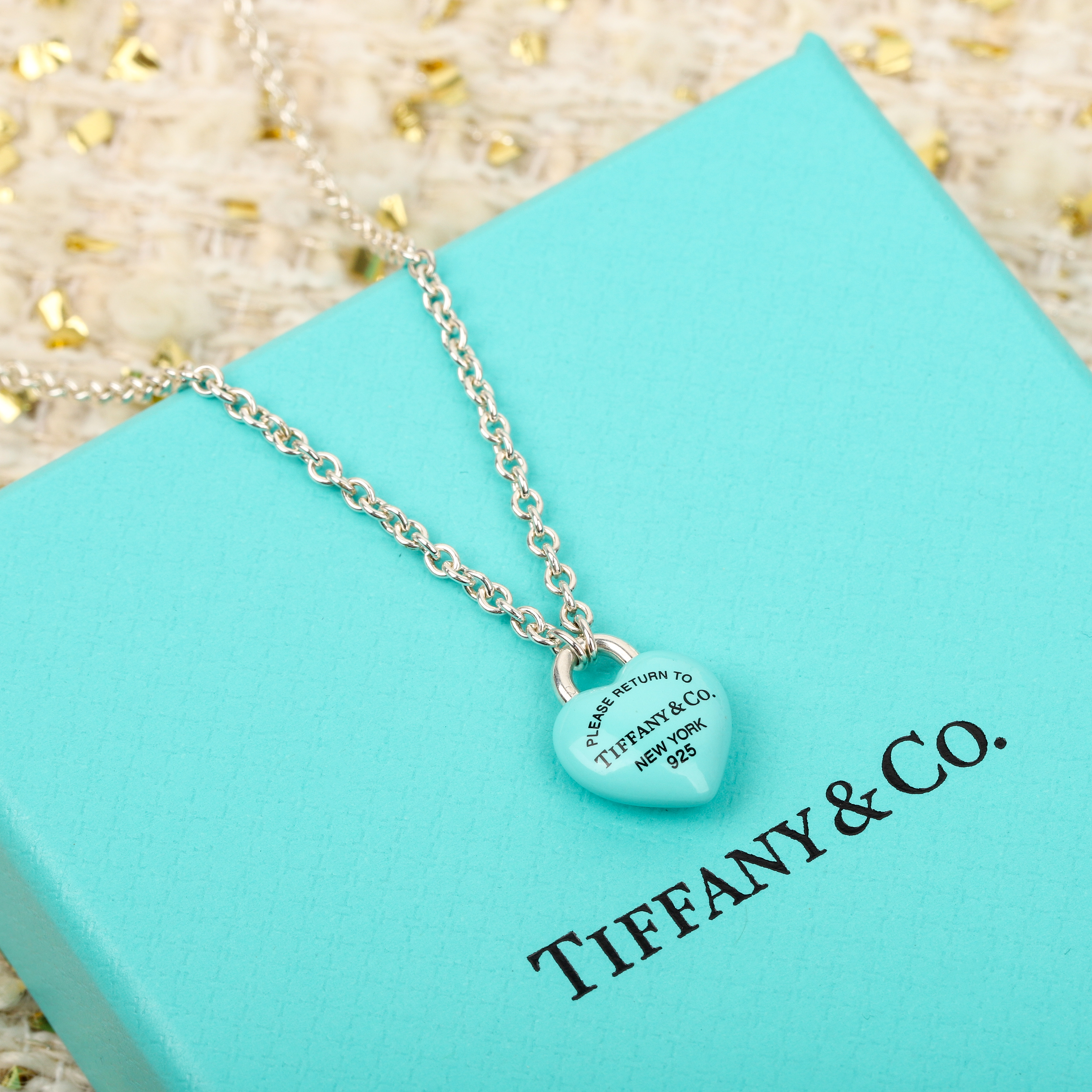 [TOP] Tiffany & Co. Necklace-Blue