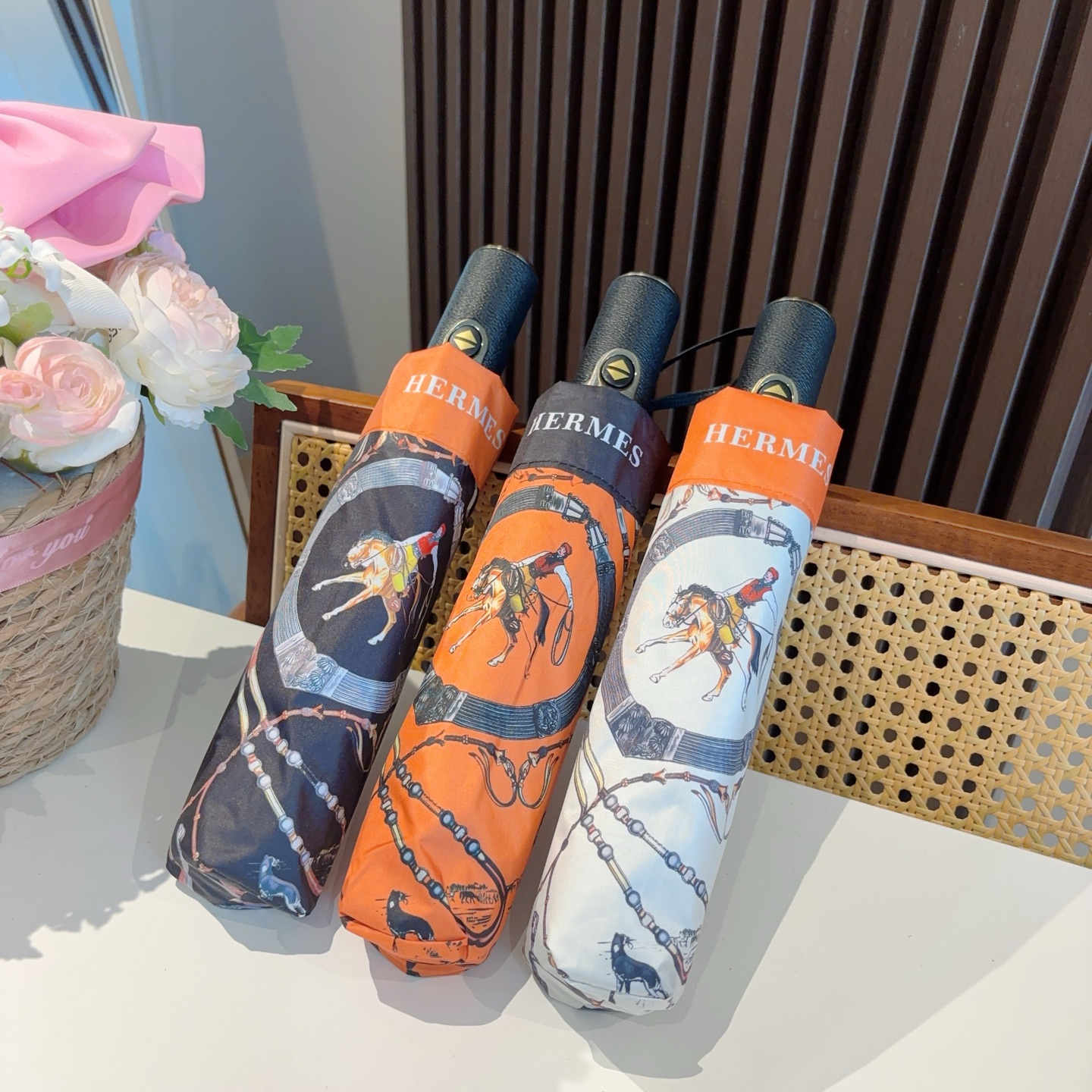 [TOP] HERMES Umbrella-3 Colors