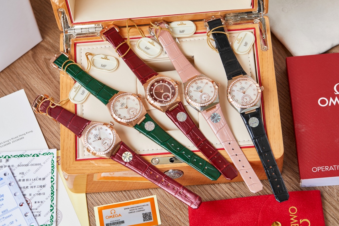 [TOP] OMEGA Watch 34mm - 5 Colors