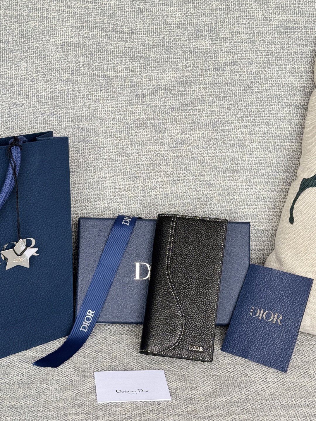 [TOP] Christian Dior Oblique Wallet 18.8x9x2cm-3 Colors