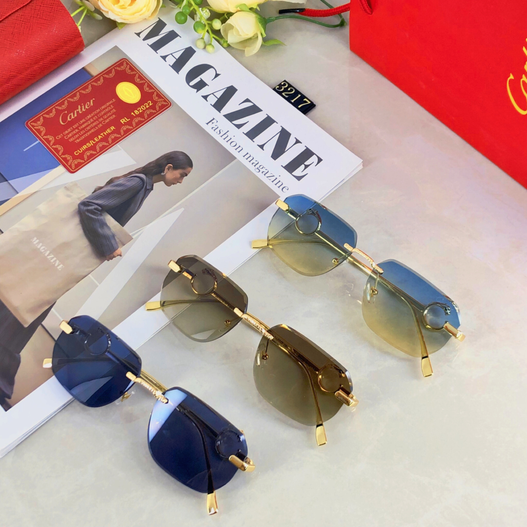 [TOP] Cartier Sunglasses - 3 Color